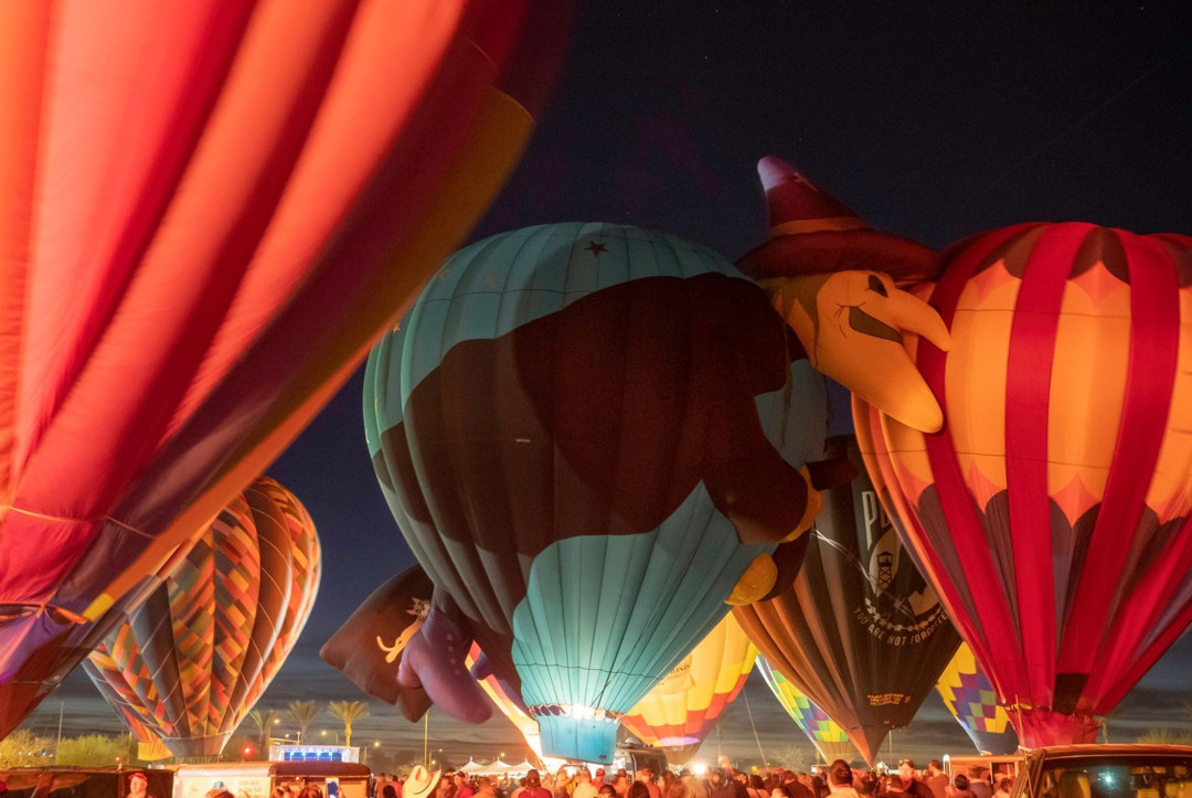 Schedule & Balloon Times 2027 | Arizona Balloon Classic